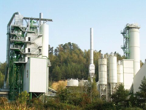 Impianto per asfalto