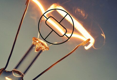 Bir akkor lambanın sıcaklık ölçümü