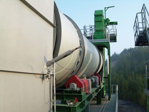 Mineral- und Recyclingtrommel