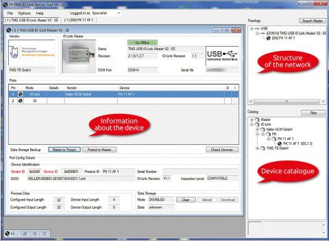 Integration of an IO sensor to the master.