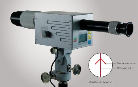 PV 11 intensity comparison pyrometer for precise optical temperature measurement.