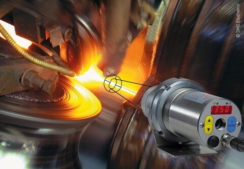Reliable temperature measurement even if the position of the weld seam fluctuates.