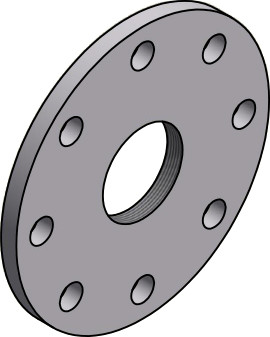 Flange de montagem PZ 20/F-160