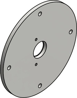 Plaque de support ZA 01/W
