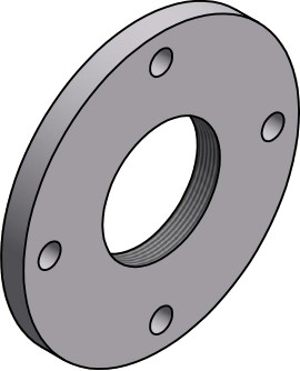 Mounting flange PZ 20/F-120