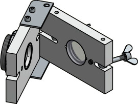Quartz disc hinge PZ 20/I AF 1