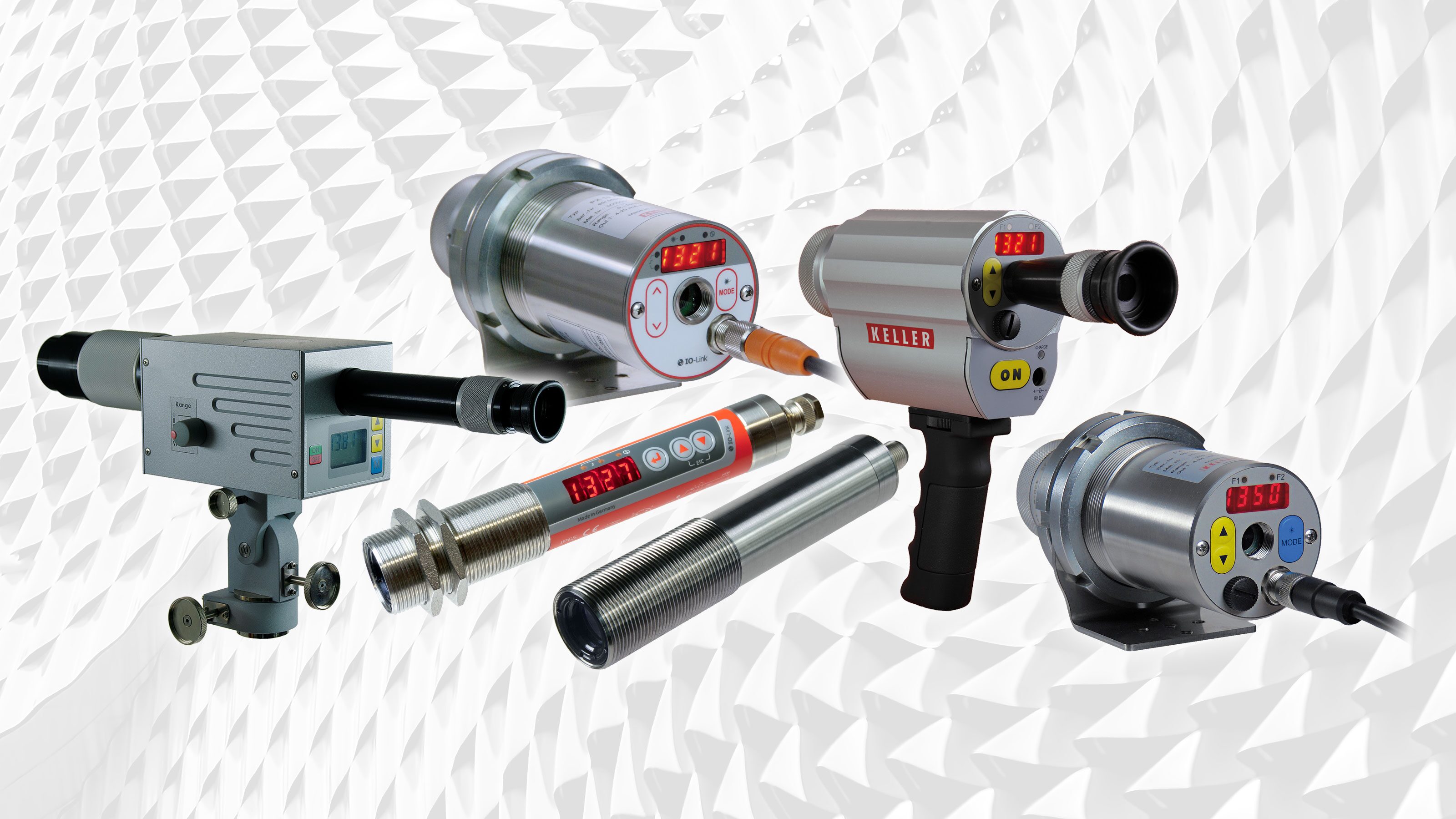 Pyrometers for -30 to 3,500 °C | Keller Pyrometer Systems
